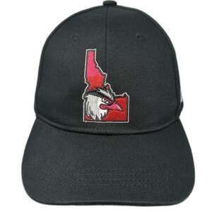 BWM Global Toyota Idaho Eagle Snapback Hat Black One Size Striped Undervisor